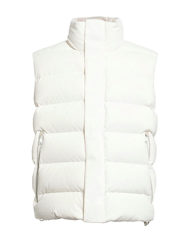 ZEGNA Gilet Ivory 91% Cotton, 8% Cashmere, 1% Elastane