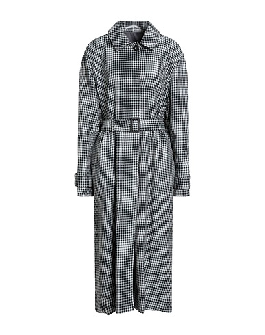 STELLA McCARTNEY Full-length jacket Black 51% Cotton, 49% Wool