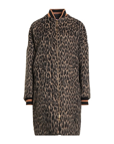 LA DOUBLE J Coat Camel 42% Virgin Wool, 35% Synthetic fibers, 11% Alpaca wool, 11% Wool, 1% Silk