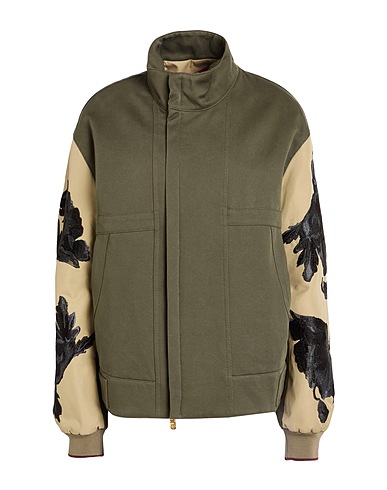 LA DOUBLE J Giubbotto Verde militare 100% Cotone