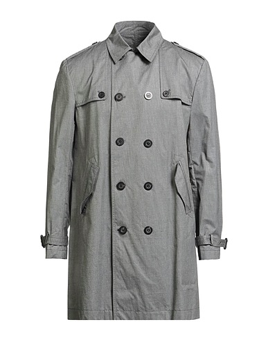 GRIFONI Lange Jacke Schwarz 100% Baumwolle