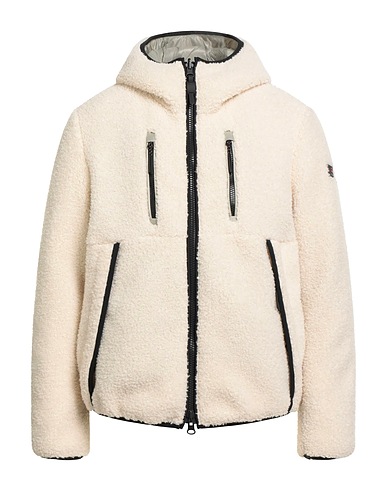 PEUTEREY Kunstpelz Off white 70% Polyester, 20% Wolle, 10% Acryl