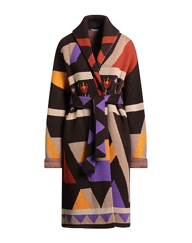 MALO Coat Brown 100% Cashmere