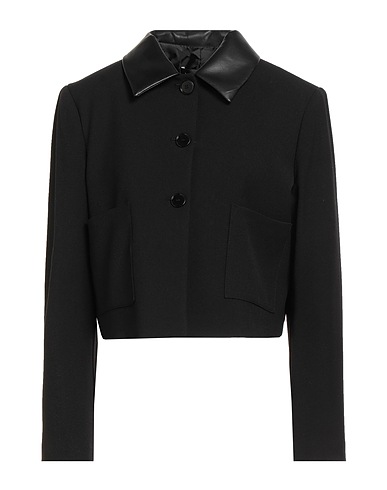 ICONA by KAOS Jacket Black 86% Polyester, 10% Viscose, 4% Elastane, Polyurethane