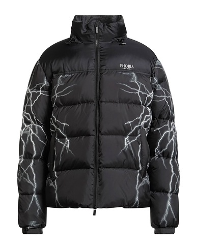 PHOBIA ARCHIVE Shell jacket Black 100% Polyester