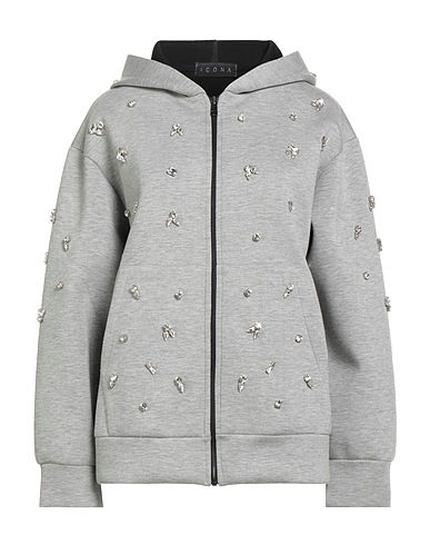 ICONA by KAOS Hoodie Hellgrau 96% Viskose, 4% Elastan