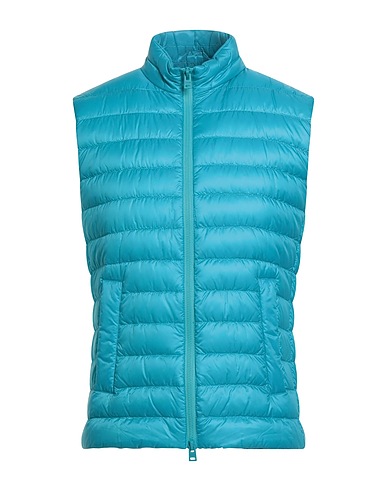 HERNO Vest GLOBE Azure 100% Polyamide