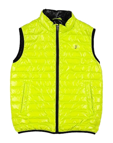 HERNO Vest GLOSS VERDE LIME 100% Polyamide, Polyurethane