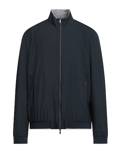 HERNO Jacke Nachtblau 100% Polyester, Polyurethan, Polyamid, Baumwolle, Elastan