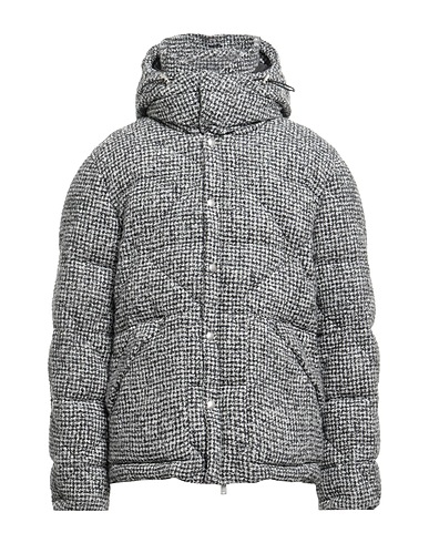 LARDINI Shell jacket Black 80% Alpaca wool, 20% Polyamide