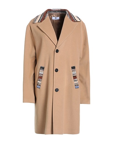 M MISSONI Coat Sand 80% Virgin Wool, 20% Polyamide, Wool, Mohair wool