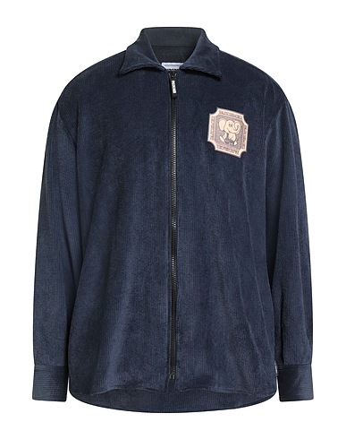 PAS DE MER Jacket Midnight blue 85% Polyester, 12% Polyamide, 3% Elastane