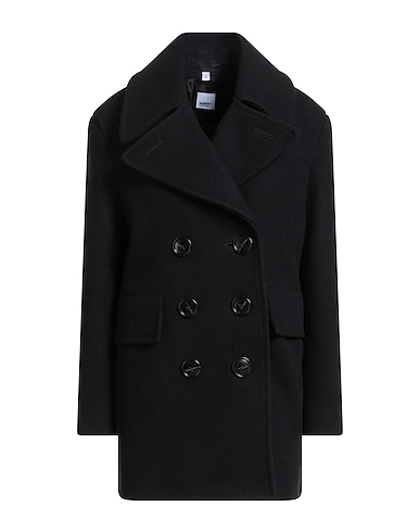 BURBERRY Coat Black 100% Wool