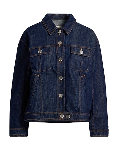 MAISON KITSUNÉ Denim jacket Blue 100% Cotton