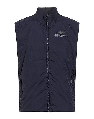 AERONAUTICA MILITARE Vest Midnight blue 100% Polyamide, Polyester
