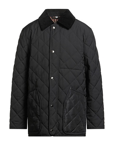 BURBERRY Shell jacket Black 100% Polyester