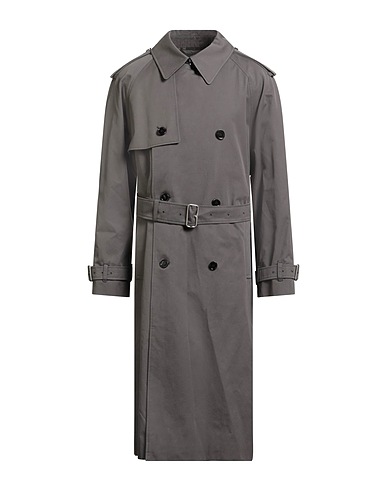 BURBERRY Double breasted pea coat Grey 100% Organic cotton