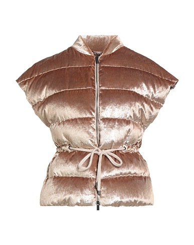 PESERICO Vest Gold 100% Polyester, Nylon, Cashmere, Silk, Merino Wool