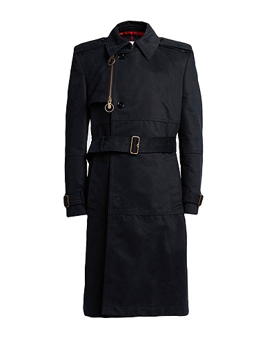 BURBERRY Cabanjacke & Zweireiher Schwarz 75% Baumwolle, 25% Polyamid, Büffelhorn