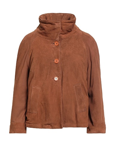 ACCUÀ by PSR Jacket Brown 100% Leather