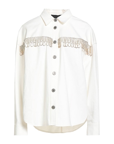 ROTATE BIRGER CHRISTENSEN Shirts White 100% Organic cotton