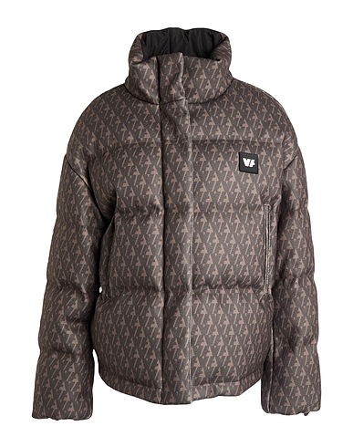 VENERA ARAPU Shell jacket Khaki 70% Wool, 30% Polyester