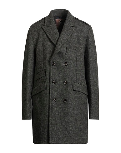 SEALUP Coat Charcoal 100% Virgin Wool