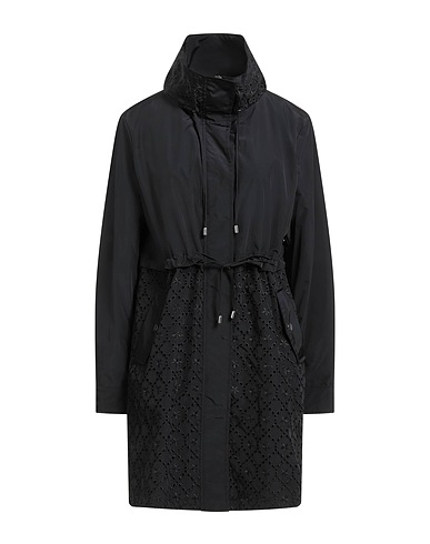 LIU •JO Full-length jacket Black 100% Polyester