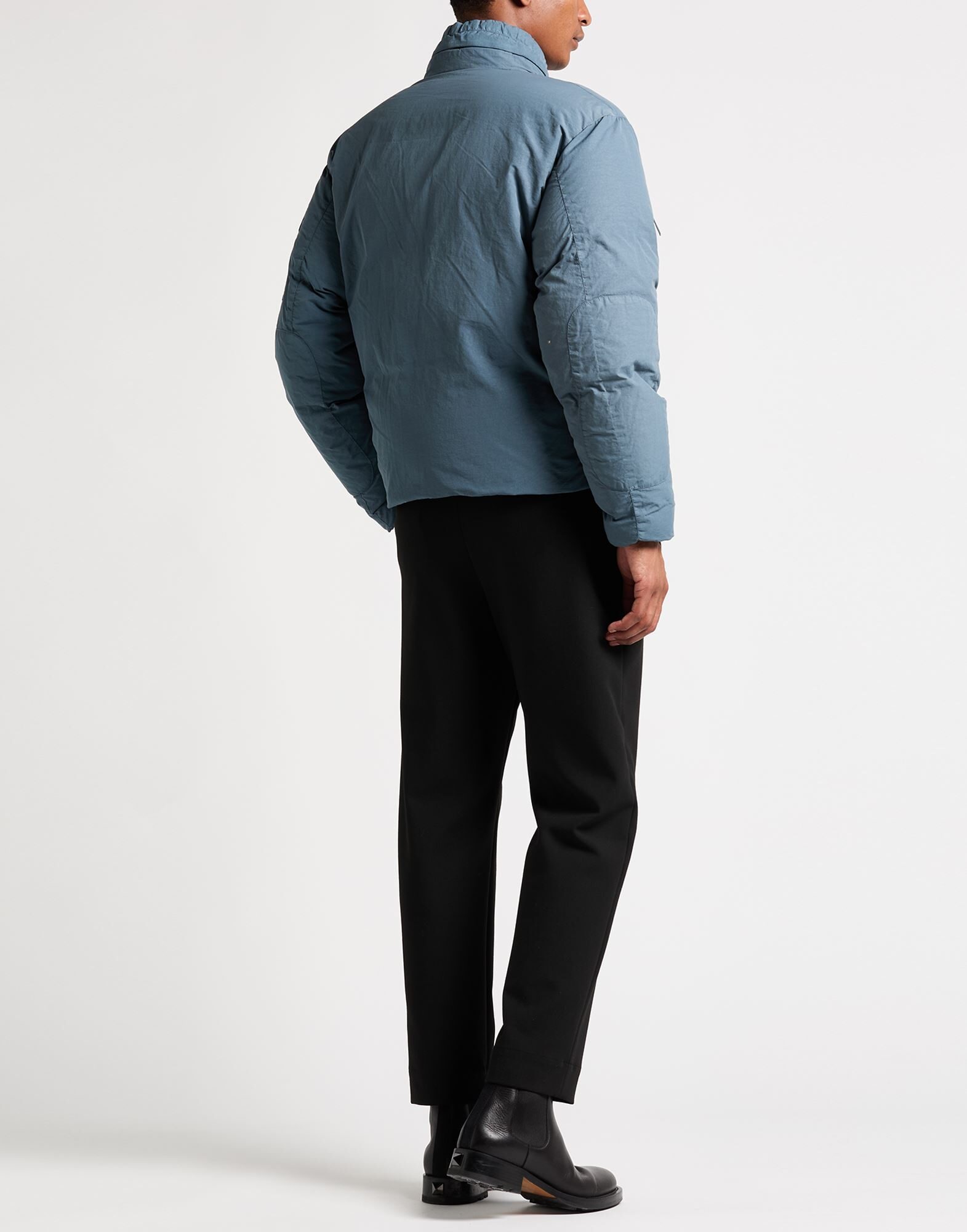 C.P. COMPANY コート＆ブルゾン | パファージャケット ブルーグレー