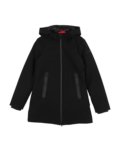 PEUTEREY Shell  jacket Black 92% Polyamide, 8% Elastane