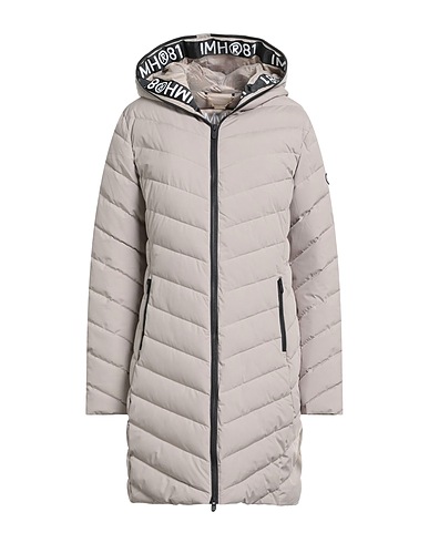 IN MY HOOD Shell jacket Taupe 100% Polyester