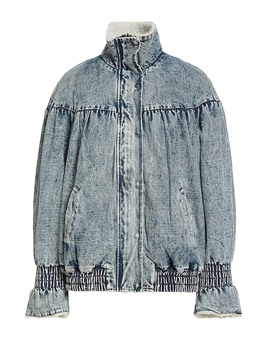 MANOUSH Denim jacket Blue 100% Cotton
