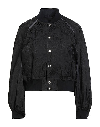NOIR KEI NINOMIYA Bomber Black 63% Rayon, 37% Polyester, Cupro, Nylon, Polyurethane