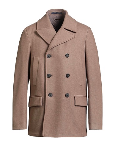 DRUMOHR Coat Taupe 80% Wool, 20% Polyamide