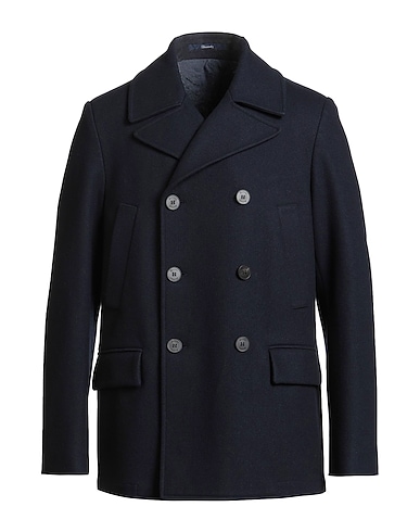 DRUMOHR Бушлаты и двубортные пальто 80% Шерсть, 20% Полиамид