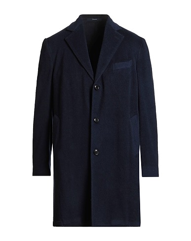 DRUMOHR Cappotto Blu notte 100% Cachemire