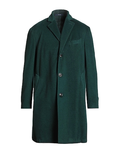DRUMOHR Cappotto Verde scuro 100% Cachemire
