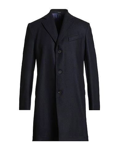 DRUMOHR Coat Midnight blue 100% Virgin Wool