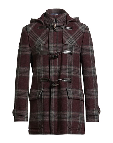 DRUMOHR Coat Burgundy 100% Virgin Wool