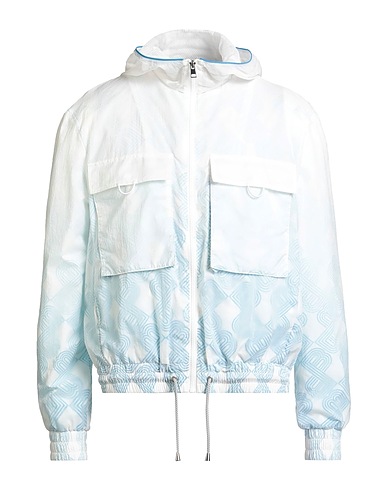 BALDESSARINI Jacket Light blue 100% Polyamide, Polyester