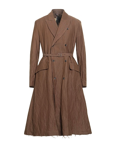 MASNADA Full-length jacket 60% Cotton, 35% Wool, 5% Metallic fiber