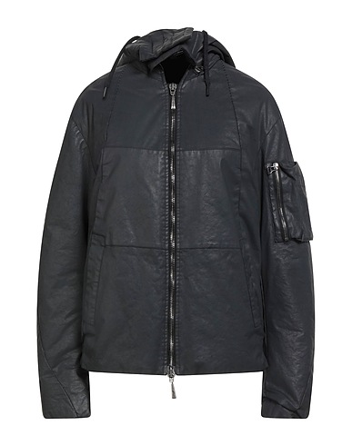 MASNADA Jacket Black 98% Cotton, 2% Elastane