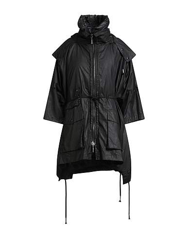 MASNADA Cappotto Nero 100% Cotone