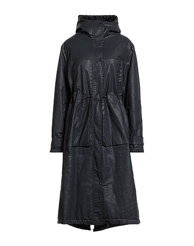 MASNADA Shell  jacket Black 98% Cotton, 2% Elastane