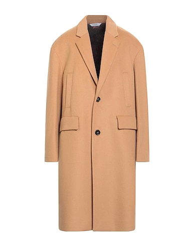 BOTTEGA MARTINESE Coat Camel 65% Virgin Wool, 20% Polyamide, 10% Cashmere, 5% Other Fibres