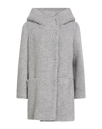SOPI Cappotto Grigio chiaro 37% Poliestere, 36% Acrilico, 17% Lana Vergine, 10% Lana mohair