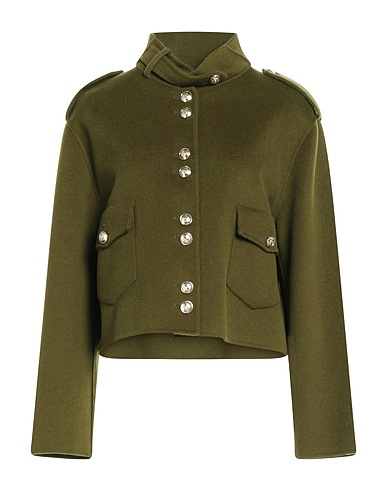 MAJE Jacke Militärgrün 100% Wolle