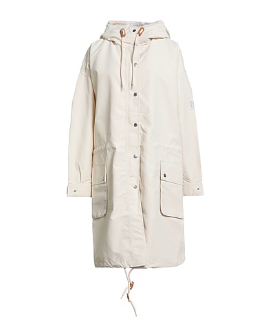 LEVI'S Full-length jacket Ivory 100% Polyester