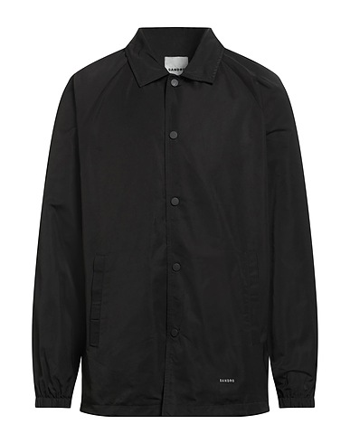 SANDRO Jacket Black 100% Polyester