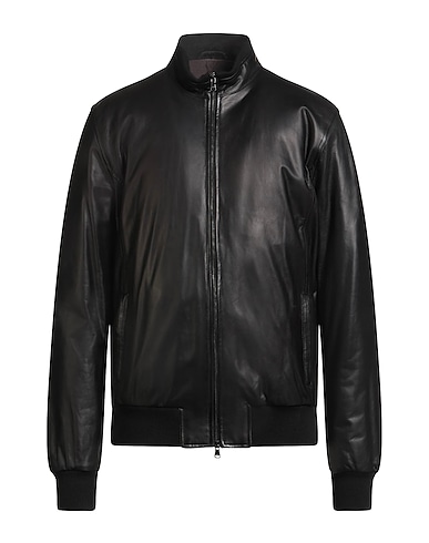 BARBA Napoli Jacket Black 100% Leather